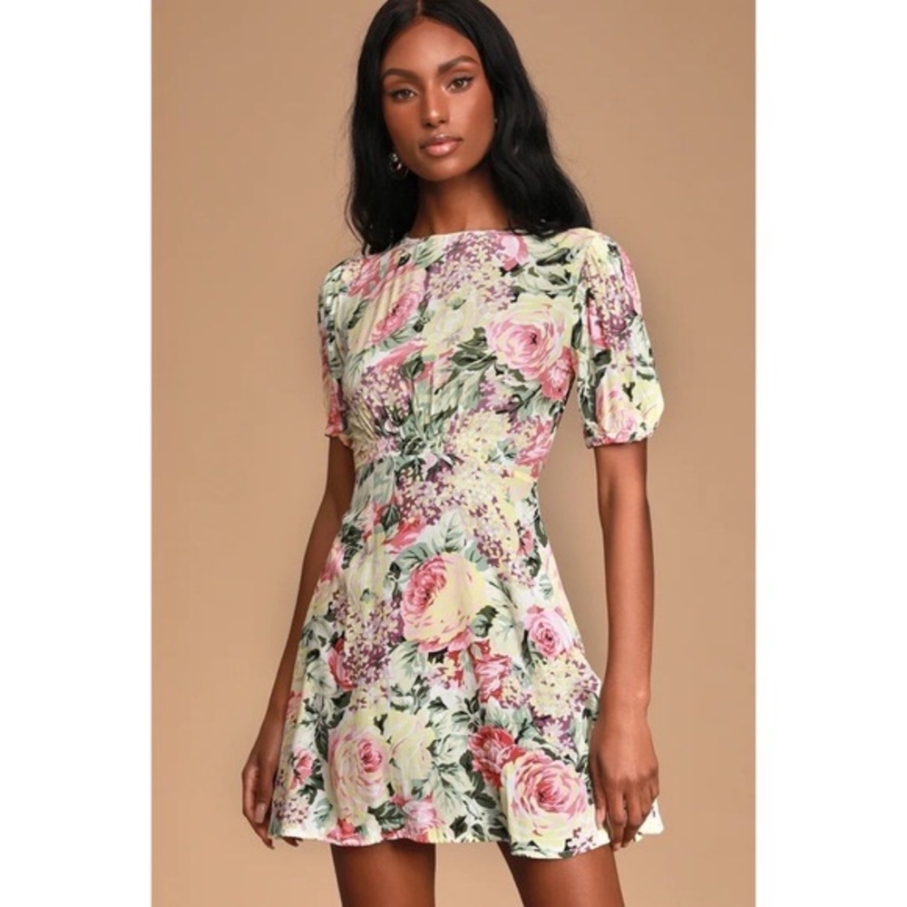 Faithfull the Brand Sidonie Mini Dress Venissa Floral